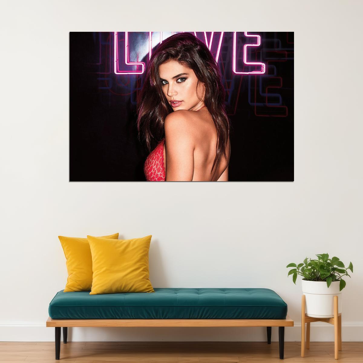 Sara Sampaio Portuguese Model Beauty Ambassador Poster Wall Art Print Home Wall Decor