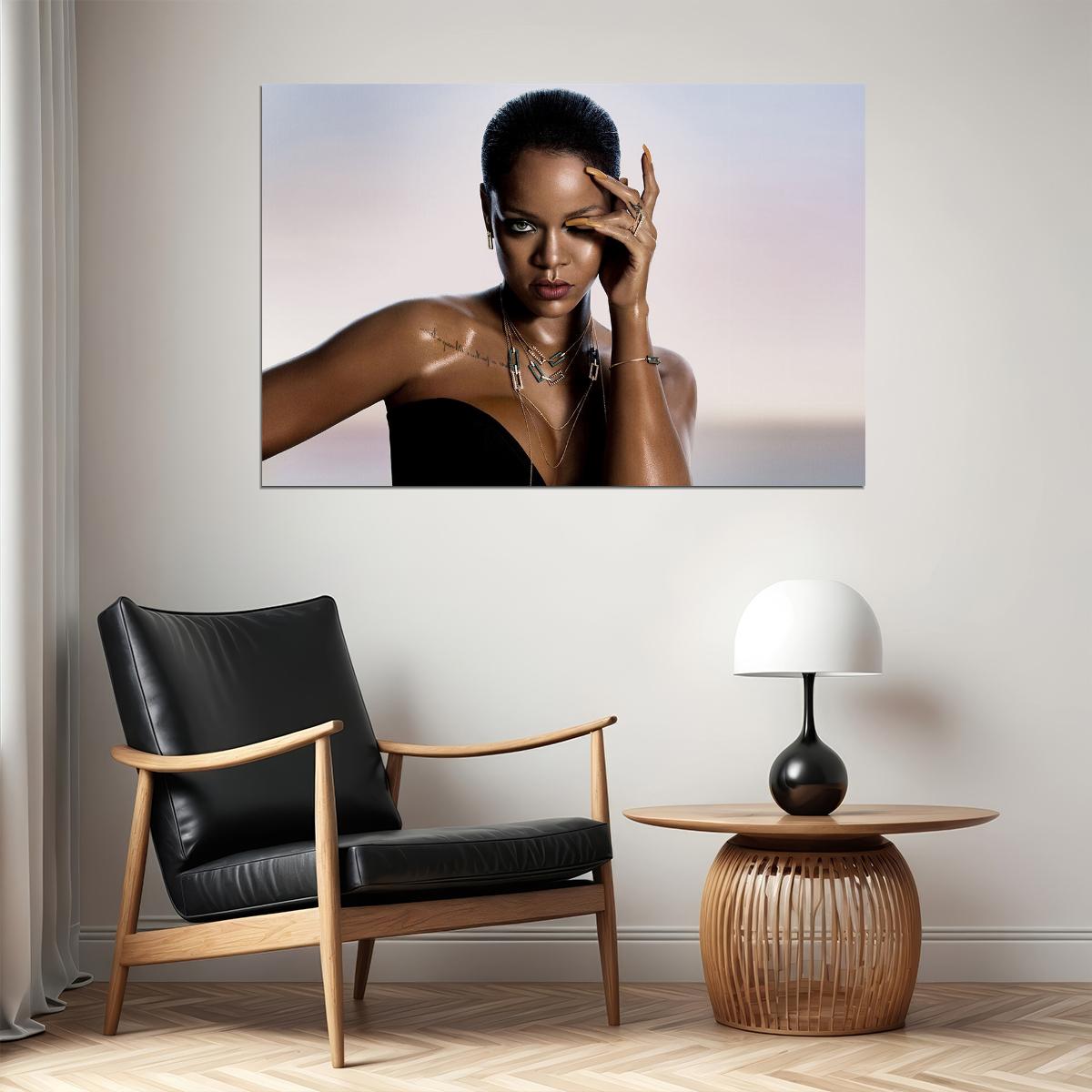 Rihanna Songwriter Actress And Actor Poster Wall Art Print Home Wall Decor