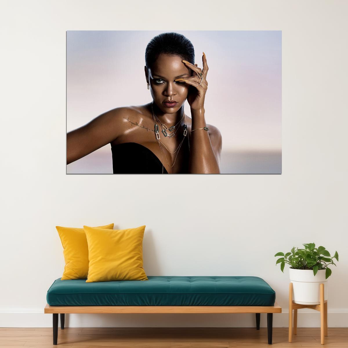 Rihanna Songwriter Actress And Actor Poster Wall Art Print Home Wall Decor