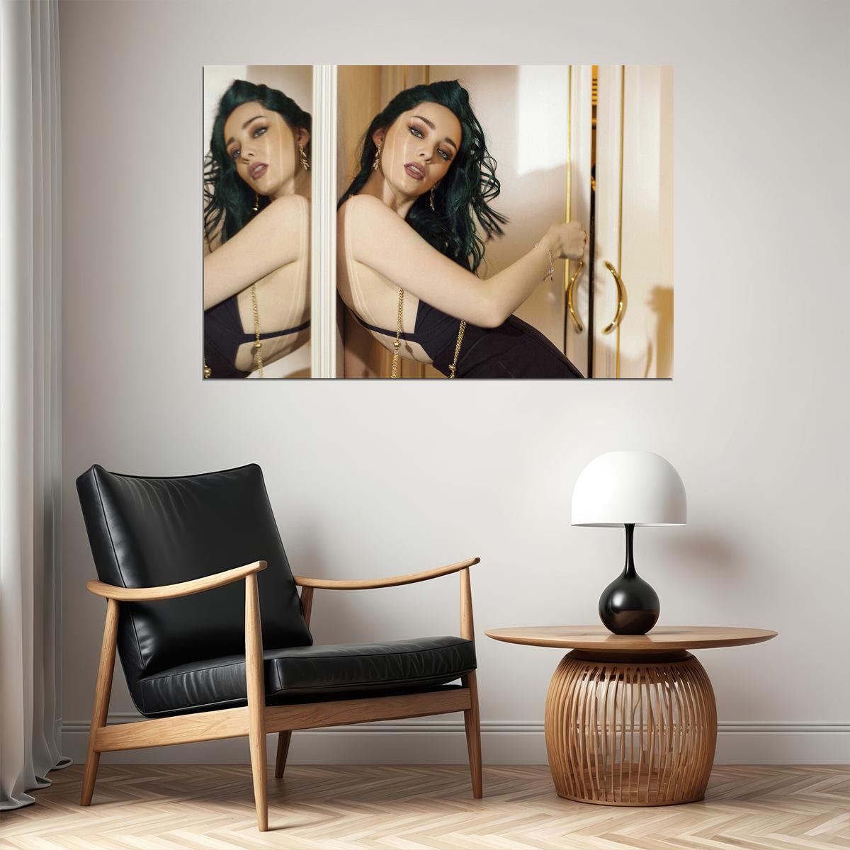 Emma Dumont American Actor Model And Dancer Poster Wall Art Print Home Wall Decor - xonomax