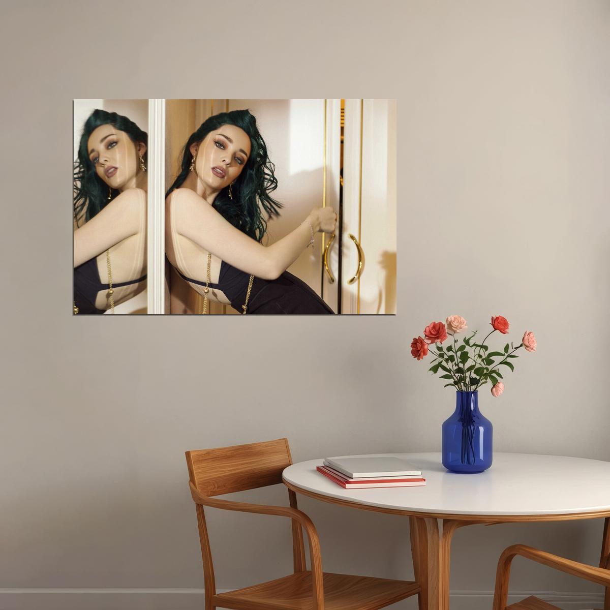 Emma Dumont American Actor Model And Dancer Poster Wall Art Print Home Wall Decor - xonomax