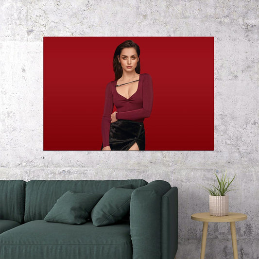 Ana De Armas Cuban Spanish Actor Actress Poster Wall Art Print Home Wall Decor - xonomax
