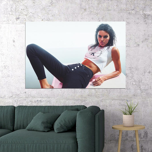 Kendall Jenner Super Beauty Model Star Poster Wall Art Print Home Wall Decor - xonomax