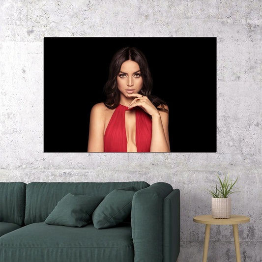 Ana De Armas Cuban Spanish Actress Actor Poster Wall Art Print Home Wall Decor - xonomax