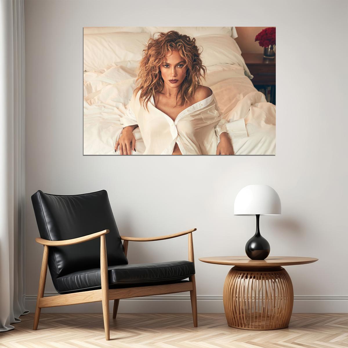 Jennifer Lopez American Actor Singer Artist Poster Wall Art Print Home Wall Decor