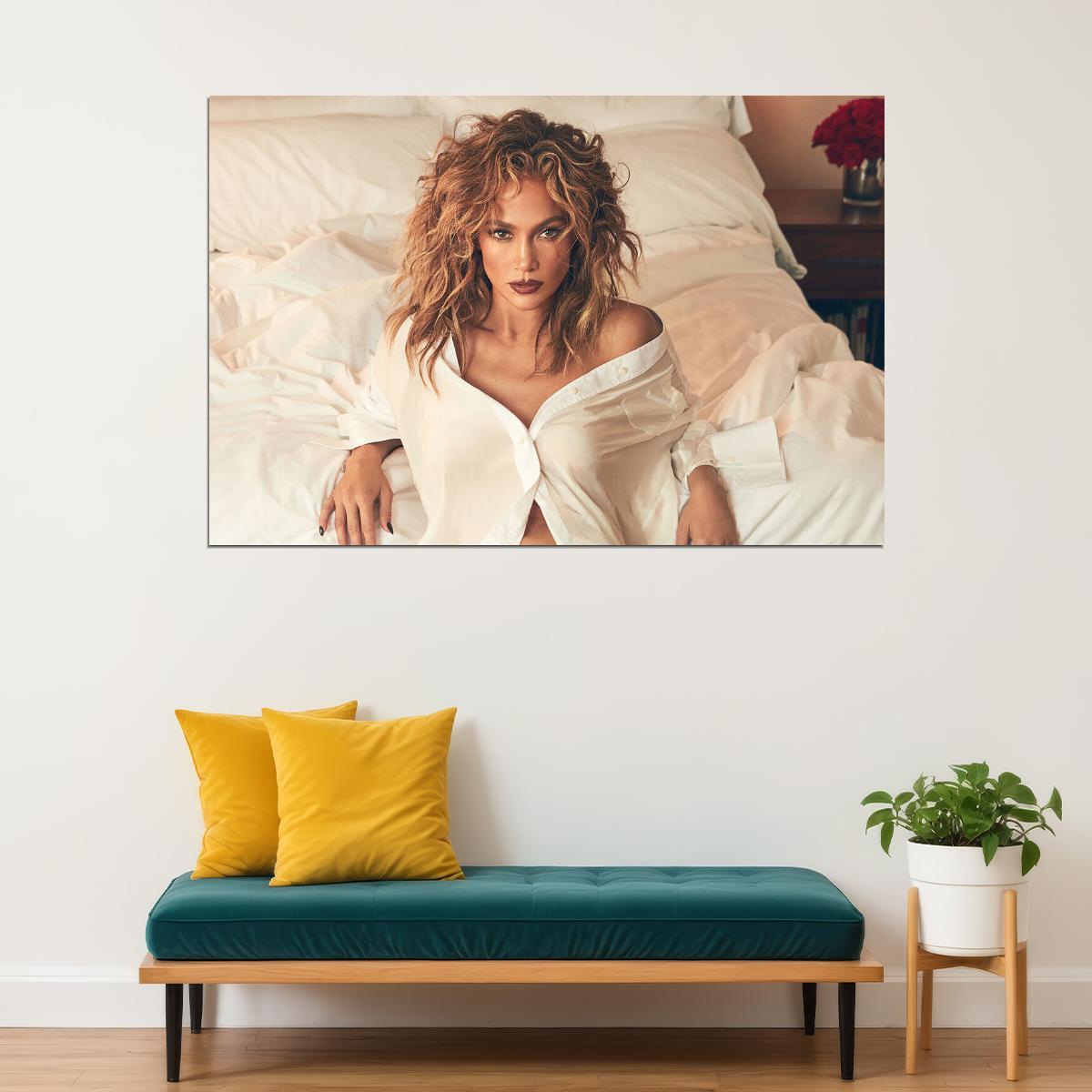 Jennifer Lopez American Actor Singer Artist Poster Wall Art Print Home Wall Decor