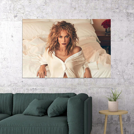Jennifer Lopez American Actor Singer Artist Poster Wall Art Print Home Wall Decor - xonomax