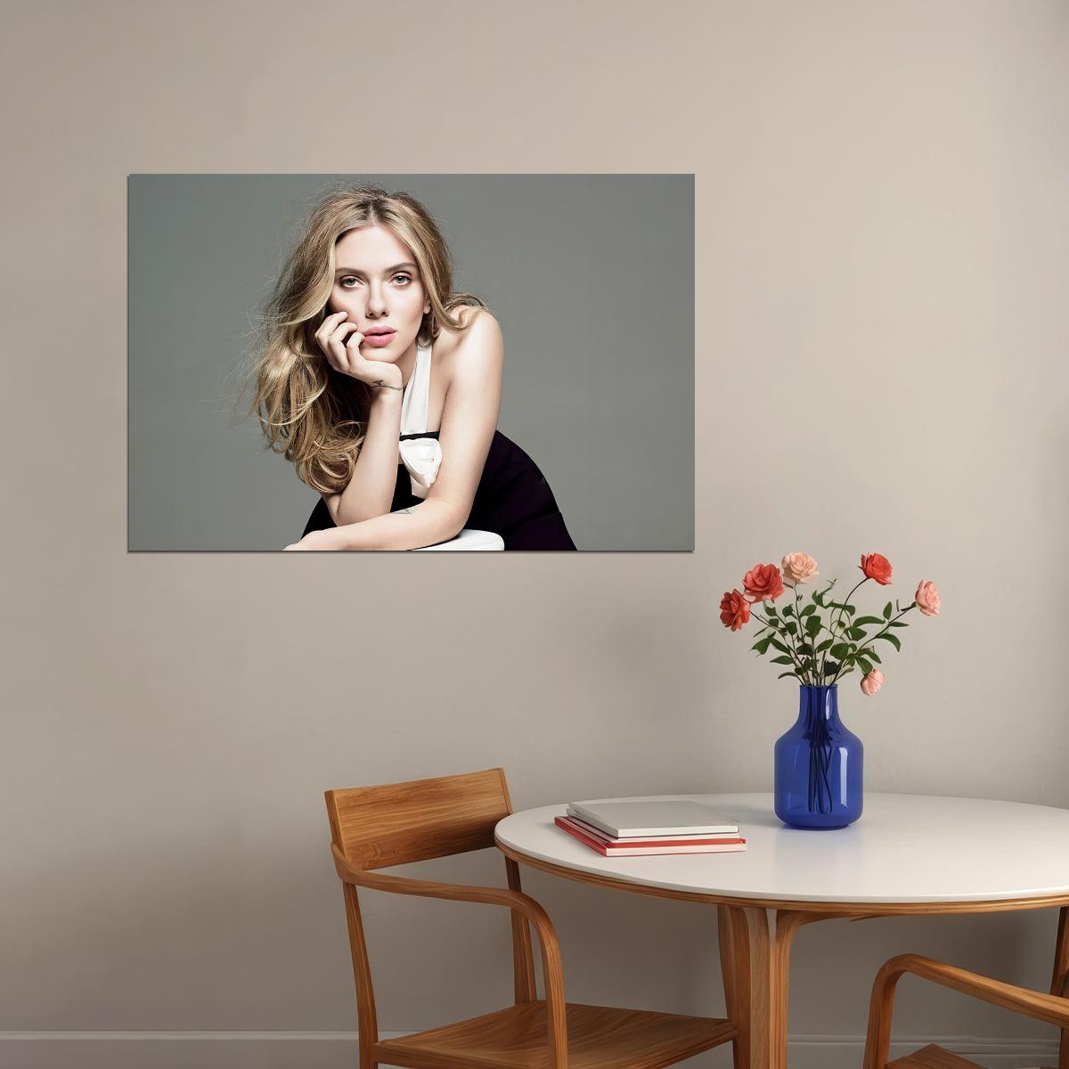 Scarlett Johansson Award Winner American Actor Poster Wall Art Print Home Wall Decor
