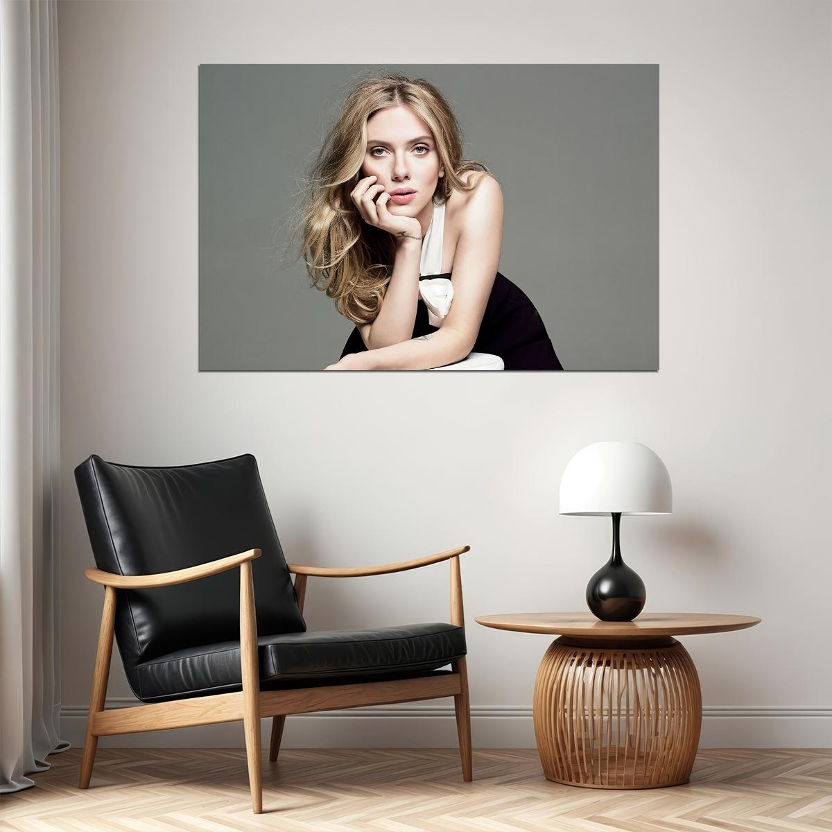 Scarlett Johansson Award Winner American Actor Poster Wall Art Print Home Wall Decor