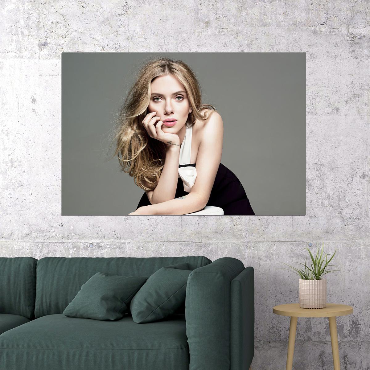 Scarlett Johansson Award Winner American Actor Poster Wall Art Print Home Wall Decor