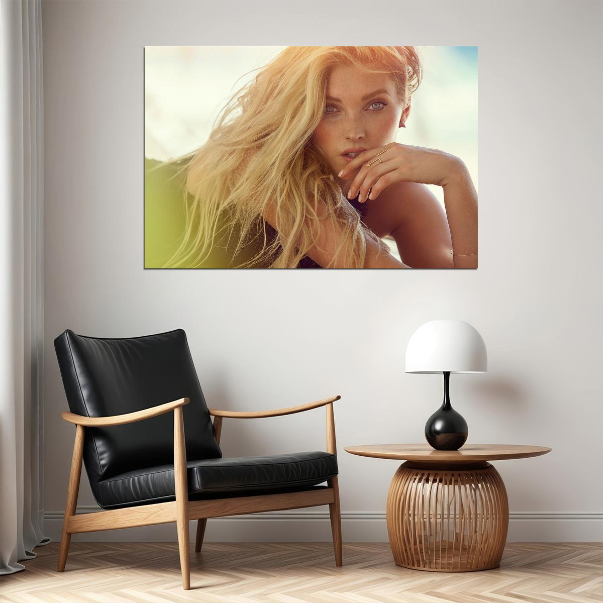 Elsa Hosk Swedish Model And Basketball Poster Wall Art Print Home Wall Decor - xonomax