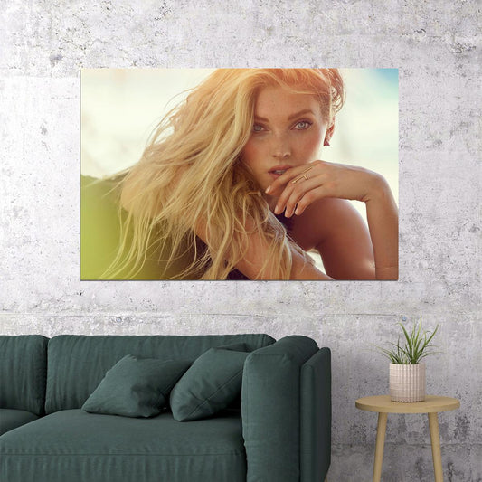 Elsa Hosk Swedish Model And Basketball Poster Wall Art Print Home Wall Decor - xonomax