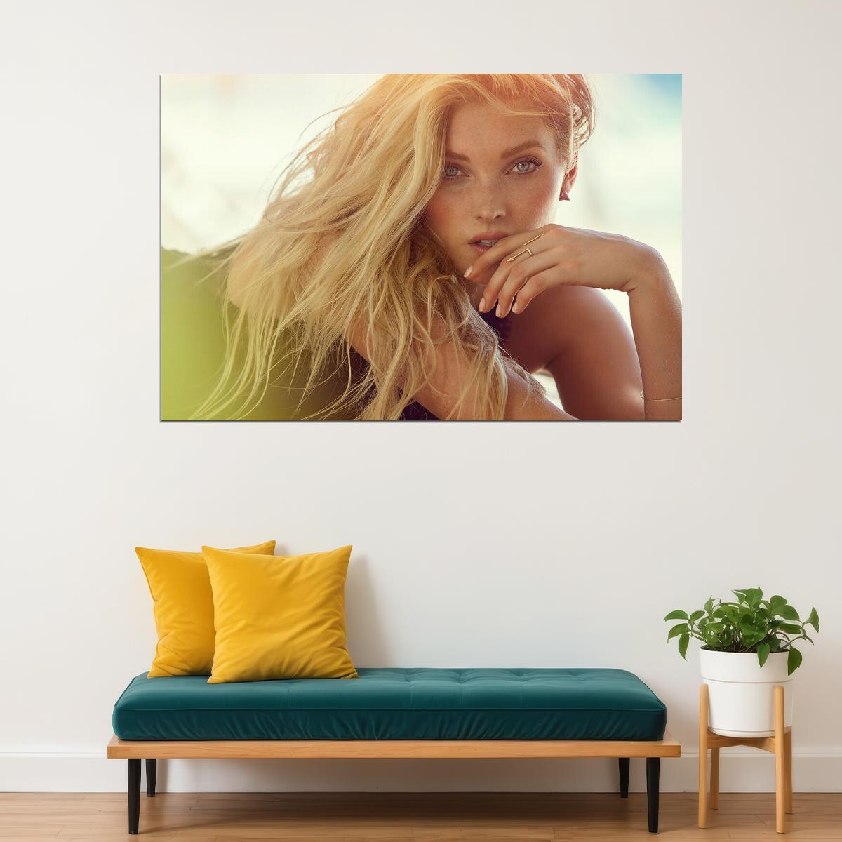 Elsa Hosk Swedish Model And Basketball Poster Wall Art Print Home Wall Decor - xonomax
