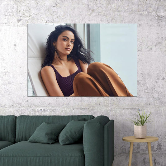 Camila Mendes American Actor And Artist Poster Wall Art Print Home Wall Decor - xonomax