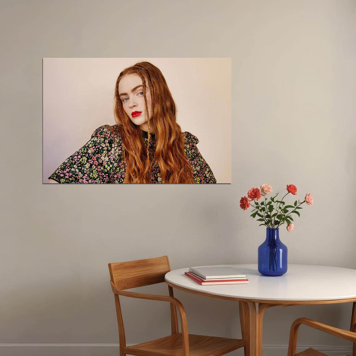 Sadie Sink American Actress And Artist Poster Wall Art Print Home Wall Decor