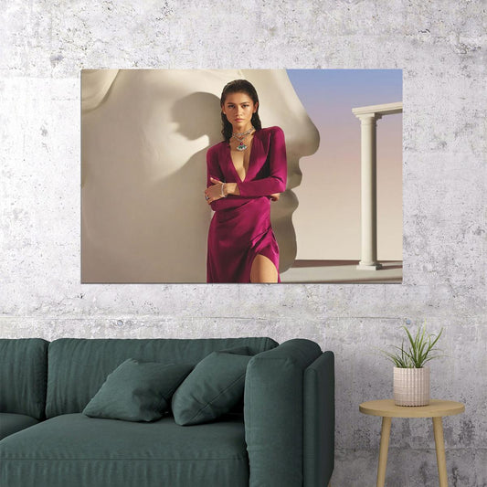 American Young Actress Singer Dancer And Model Poster Wall Art Print Home Wall Decor - xonomax