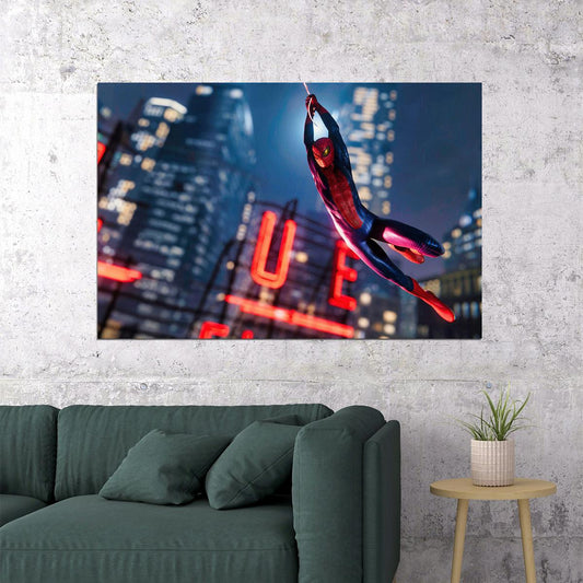 Spiderman Movie Adventure Action Poster Wall Art Print Home Wall Decor - xonomax