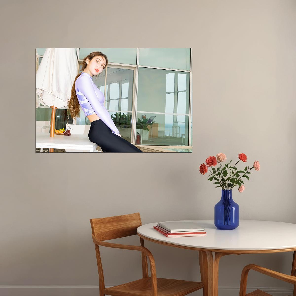 Jeon Somi Korean Canadian Singer And Songwriter Poster Wall Art Print Home Wall Decor - xonomax