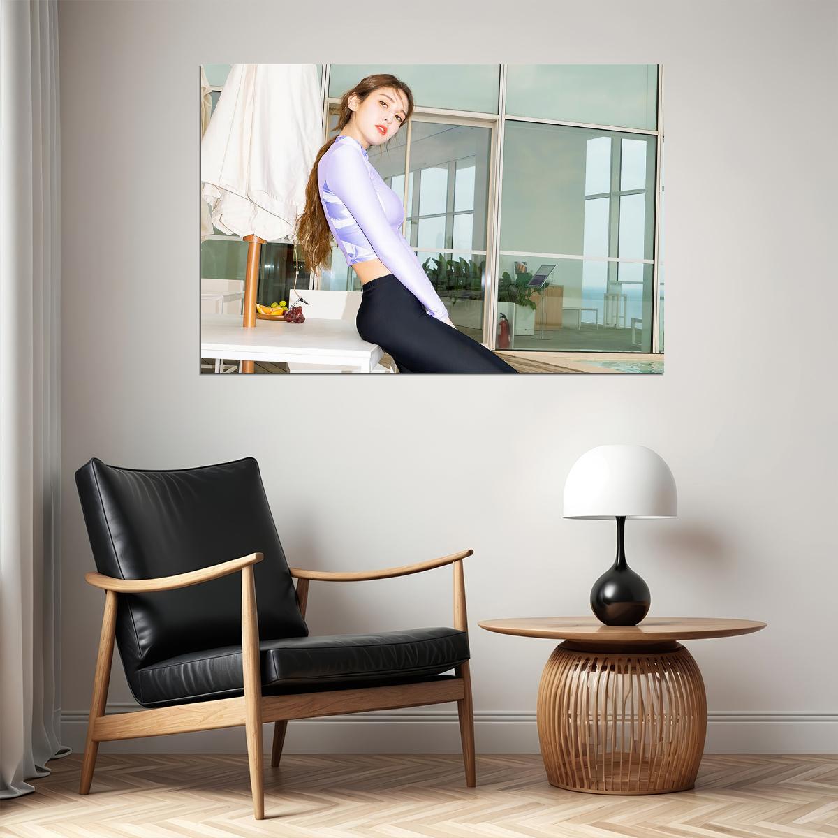 Jeon Somi Korean Canadian Singer And Songwriter Poster Wall Art Print Home Wall Decor - xonomax