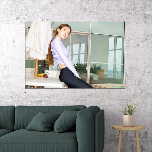 Jeon Somi Korean Canadian Singer And Songwriter Poster Wall Art Print Home Wall Decor - xonomax