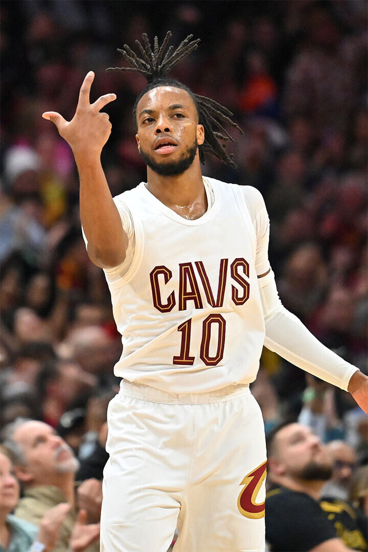 Darius Garland Cleveland Cavaliers Basketball Team Match Poster Wall Art Print Home Wall Decor