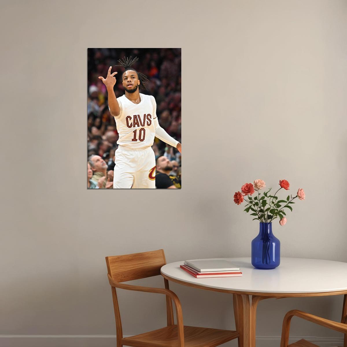 Darius Garland Cleveland Cavaliers Basketball Team Match Poster Wall Art Print Home Wall Decor
