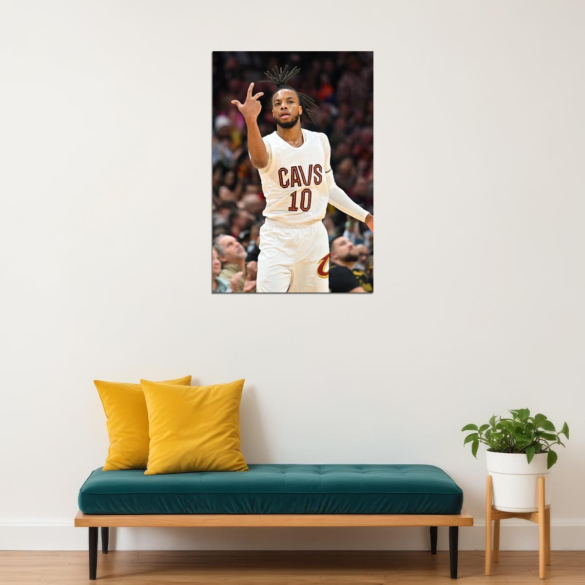 Darius Garland Cleveland Cavaliers Basketball Team Match Poster Wall Art Print Home Wall Decor