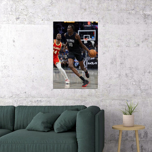 Bol Bol Orlando Magic City Basketball Team Player Match Poster Wall Art Print Home Wall Decor - xonomax