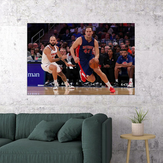 Bojan Bogdanovic Detroit Pistons Basketball Team Player Poster Wall Art Print Home Wall Decor - xonomax