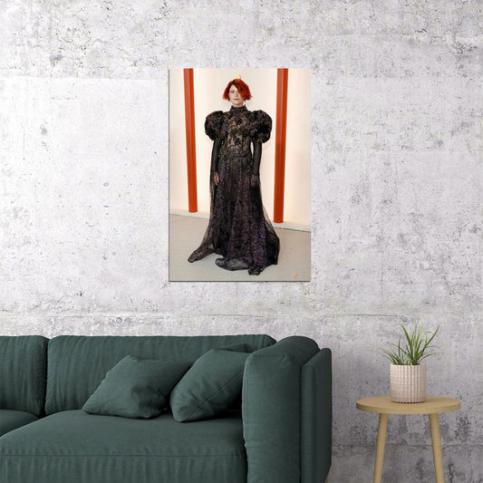Jessie Buckley Irish Actress And Singer Poster Wall Art Print Home Wall Decor - xonomax