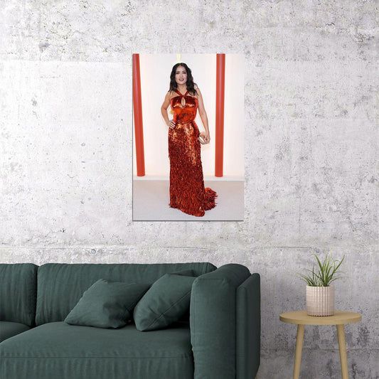 Actress Salma Hayek Attractive Artist Picture Poster Wall Art Print Home Wall Decor - xonomax