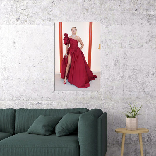 Cara Delevingne Oscars 2023 Artist Actress Poster Wall Art Print Home Wall Decor - xonomax