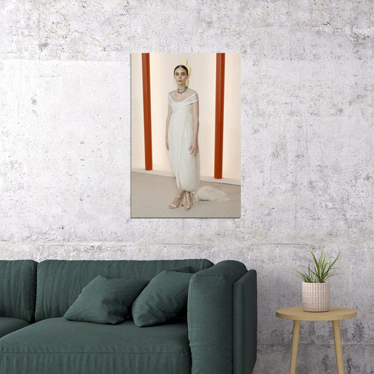 Rooney Mara Posing Oscars 2023 American Actress Poster Wall Art Print Home Wall Decor - xonomax