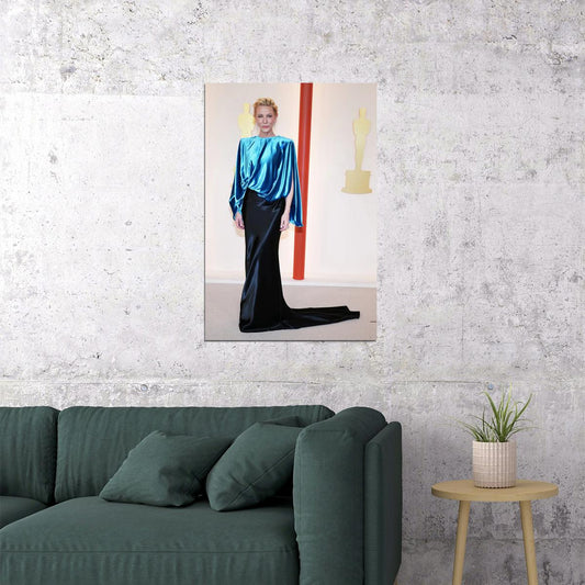 Cate Blanchett Oscars 2023 Australian Actor Poster Wall Art Print Home Wall Decor - xonomax
