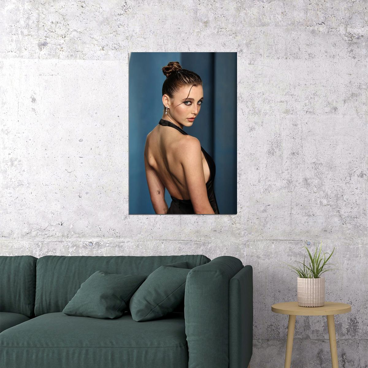 Emma Chamberlain American Internet Personality Poster Wall Art Print Home Wall Decor - xonomax