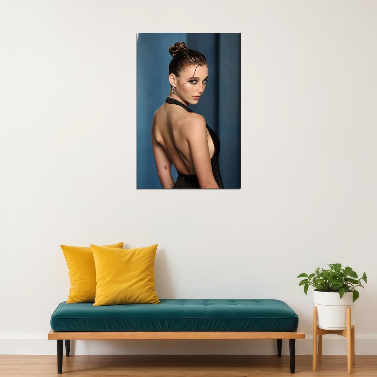 Emma Chamberlain American Internet Personality Poster Wall Art Print Home Wall Decor - xonomax