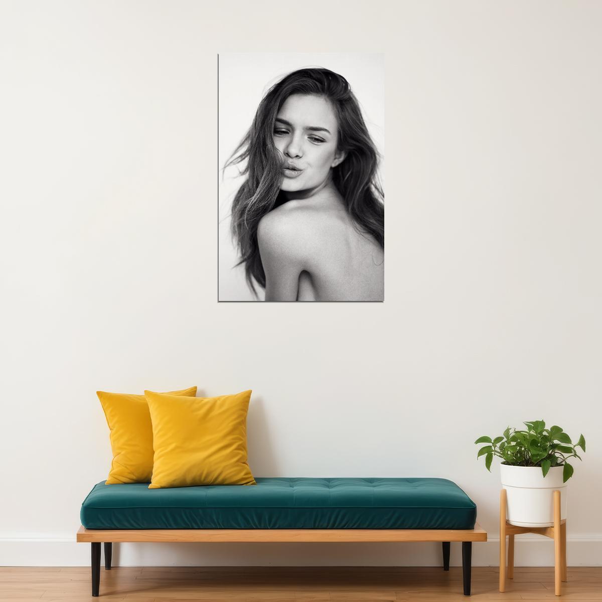 Danish Attractive Supermodel Josephine Skriver Poster Wall Art Print Home Wall Decor