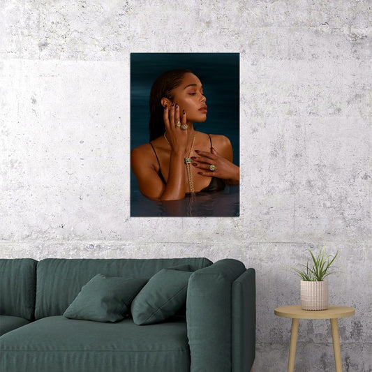 Laura Harrier American Actress And Model Poster Wall Art Print Home Wall Decor - xonomax