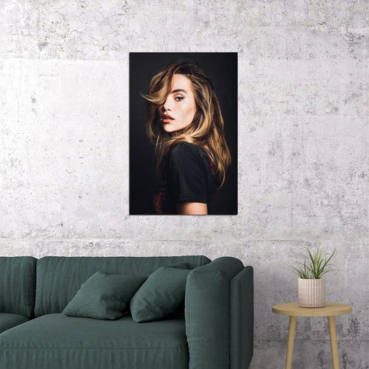 Suki Waterhouse British Model Actor Singer Poster Wall Art Print Home Wall Decor - xonomax