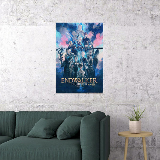 Final Fantasy Xiv: Endwalker Video Games Role Playing Poster Wall Art Print Home Wall Decor - xonomax