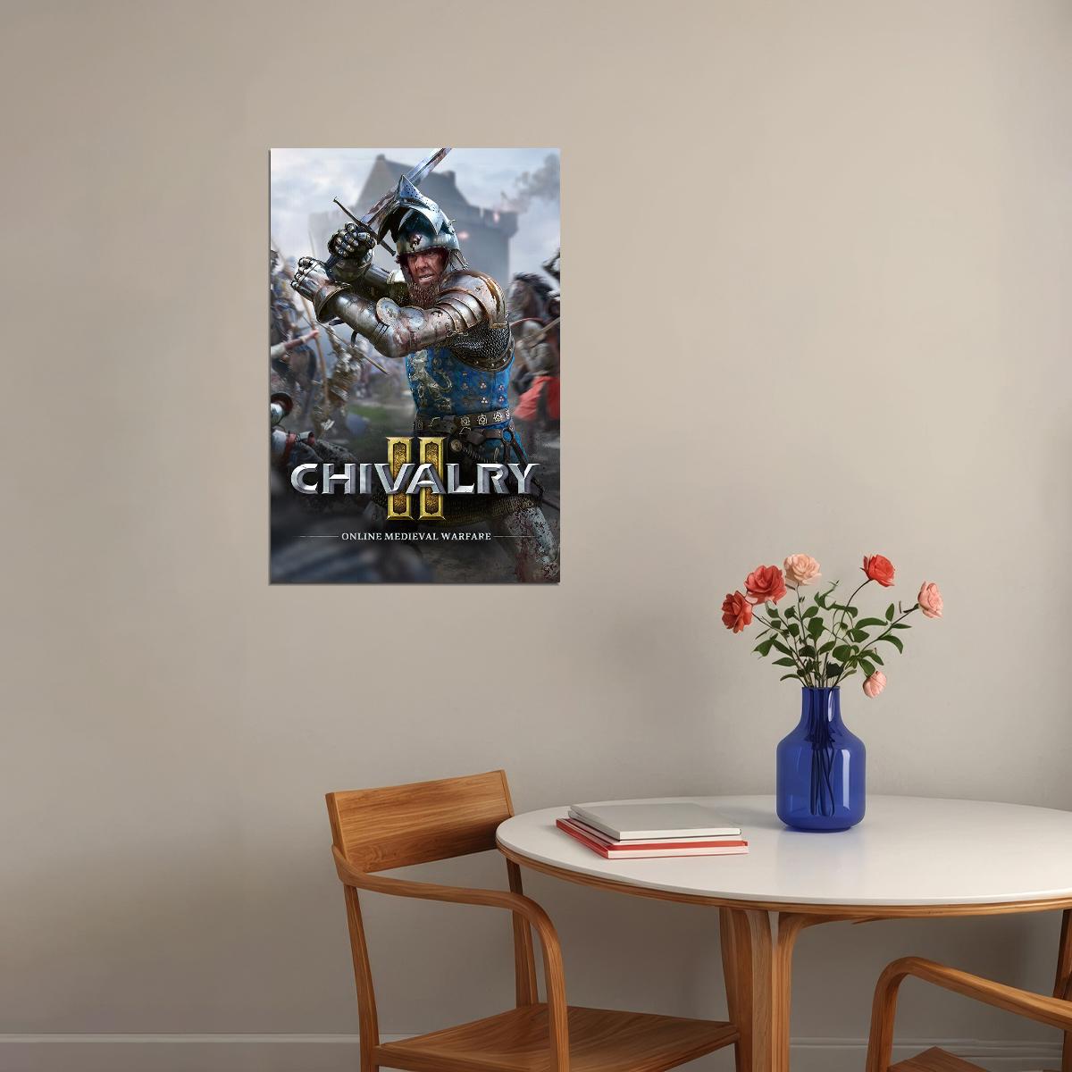 Chivalry 2 Action Video Games Adventure Multiplayer Poster Wall Art Print Home Wall Decor
