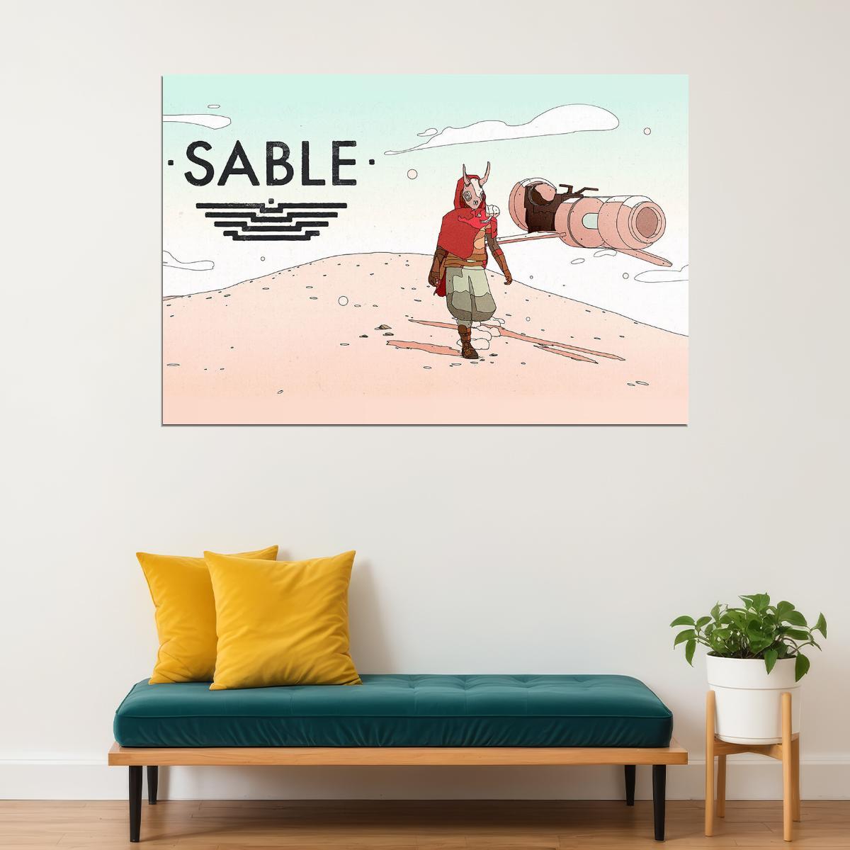 Sable Video Games Single Player Action Poster Wall Art Print Home Wall Decor