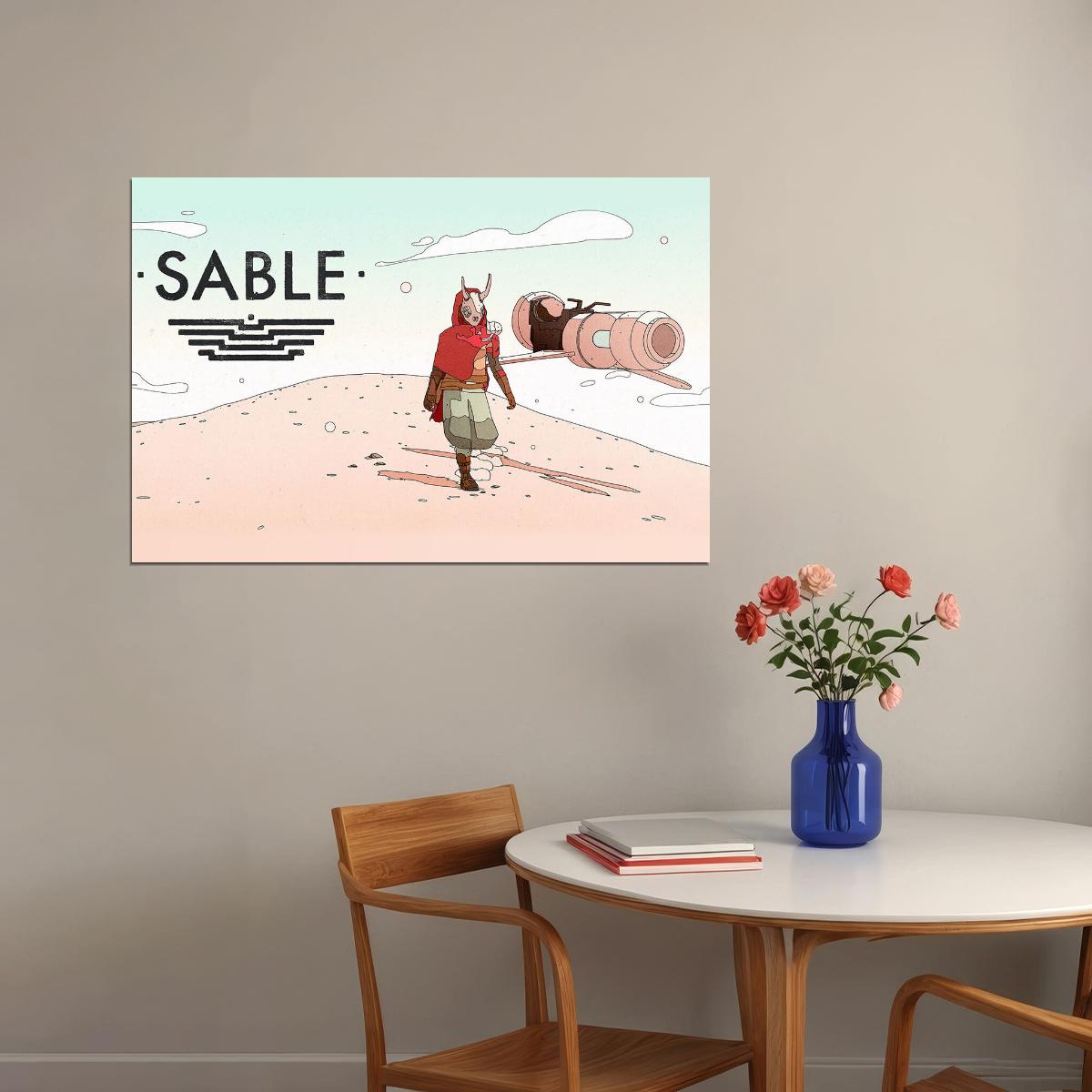 Sable Video Games Single Player Action Poster Wall Art Print Home Wall Decor