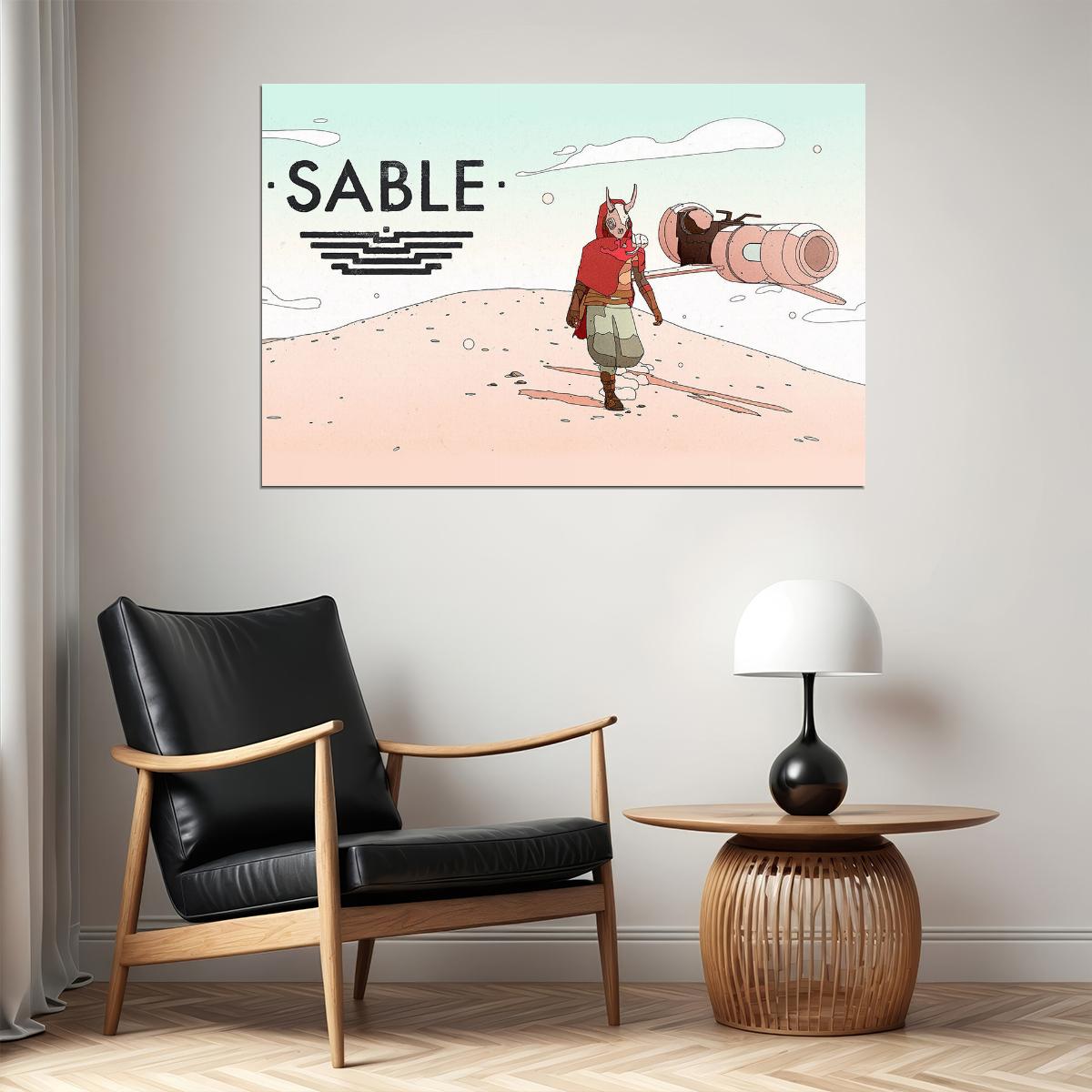Sable Video Games Single Player Action Poster Wall Art Print Home Wall Decor