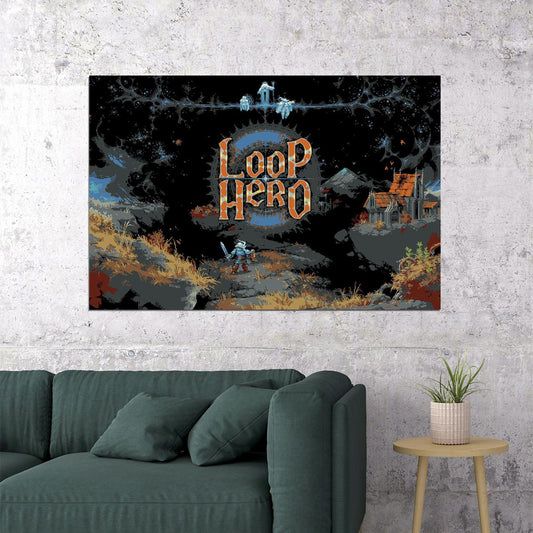 Loop Hero Video Games Role Playing Poster Wall Art Print Home Wall Decor - xonomax