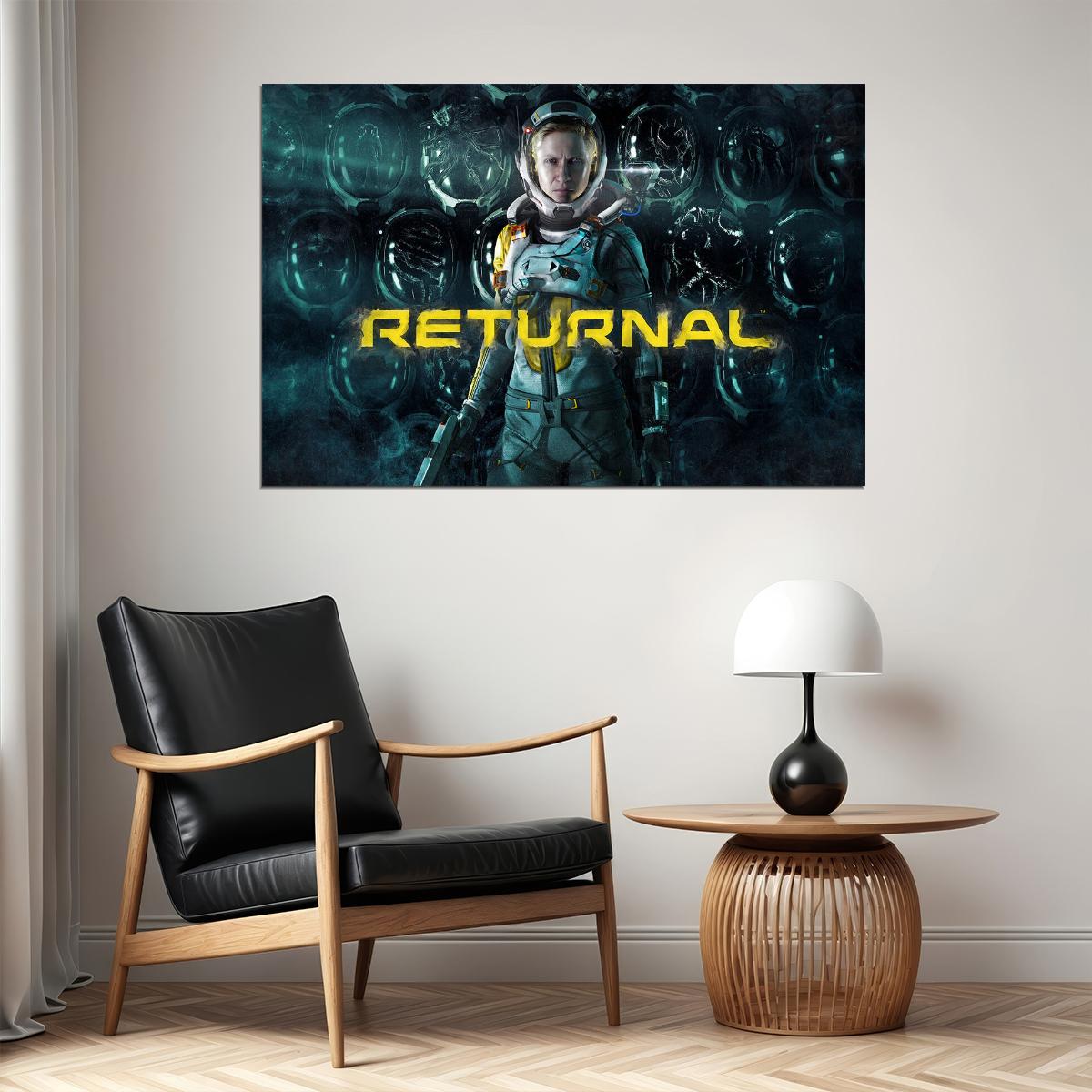 Returnal Video Games Third Party Action Poster Wall Art Print Home Wall Decor
