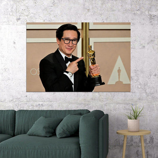 Ke Huy Quan Famous American Cinema Actor Poster Wall Art Print Home Wall Decor - xonomax