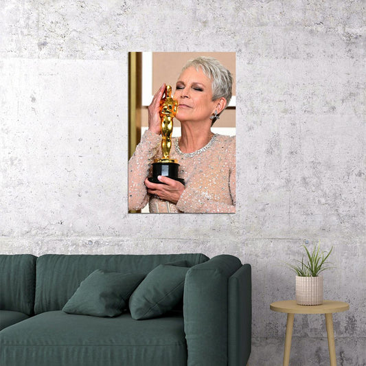 Jamie Lee Curtis Famous American Actor Beauty Poster Wall Art Print Home Wall Decor - xonomax