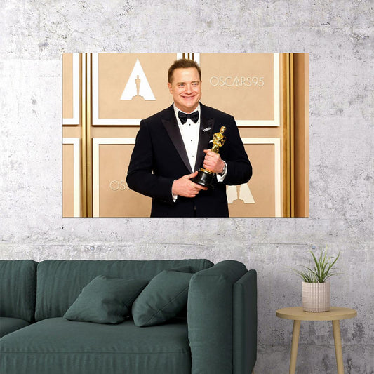 Brendan Fraser Famous Canadian American Actor Poster Wall Art Print Home Wall Decor - xonomax