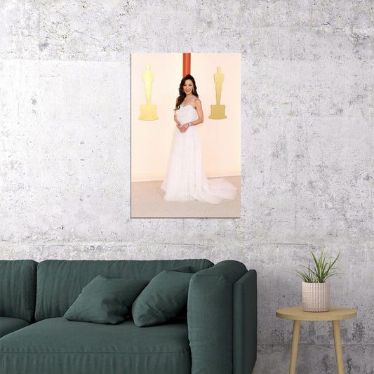 Michelle Yeoh Famous Malaysian Movie Actor Poster Wall Art Print Home Wall Decor - xonomax